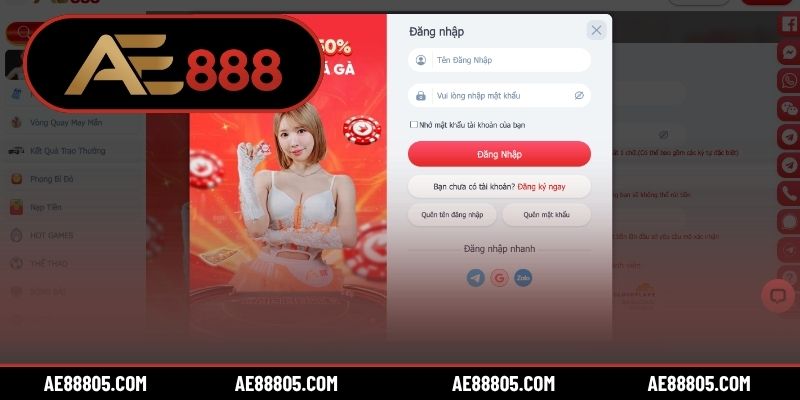 4 bước đăng nhập AE888 chi tiết cho người mới