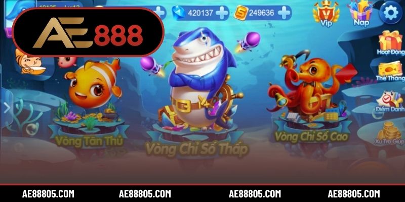 Bắn cá H5 đổi thưởng phát triển trên HTML5 đặc biệt