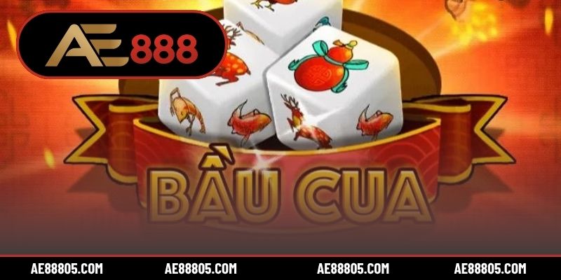 Bầu cua sử dụng ba viên xúc xắc độc đáo